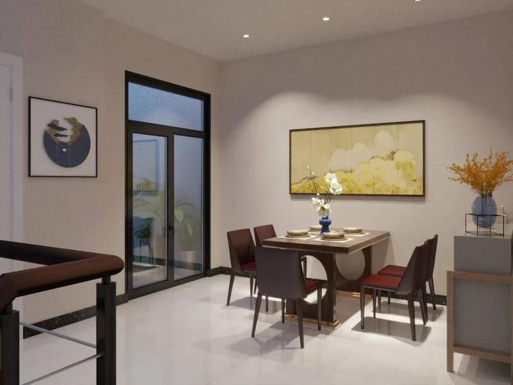 Phòng ăn - Nhà phố Lakeview City Quận 2 - Phong cách Modern | Space T