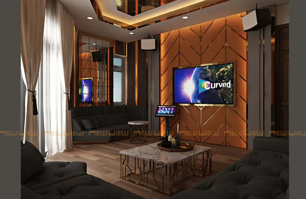 Phòng giải trí - Nhà phố góc Bắc Ninh - Phong cách Modern | Space T
