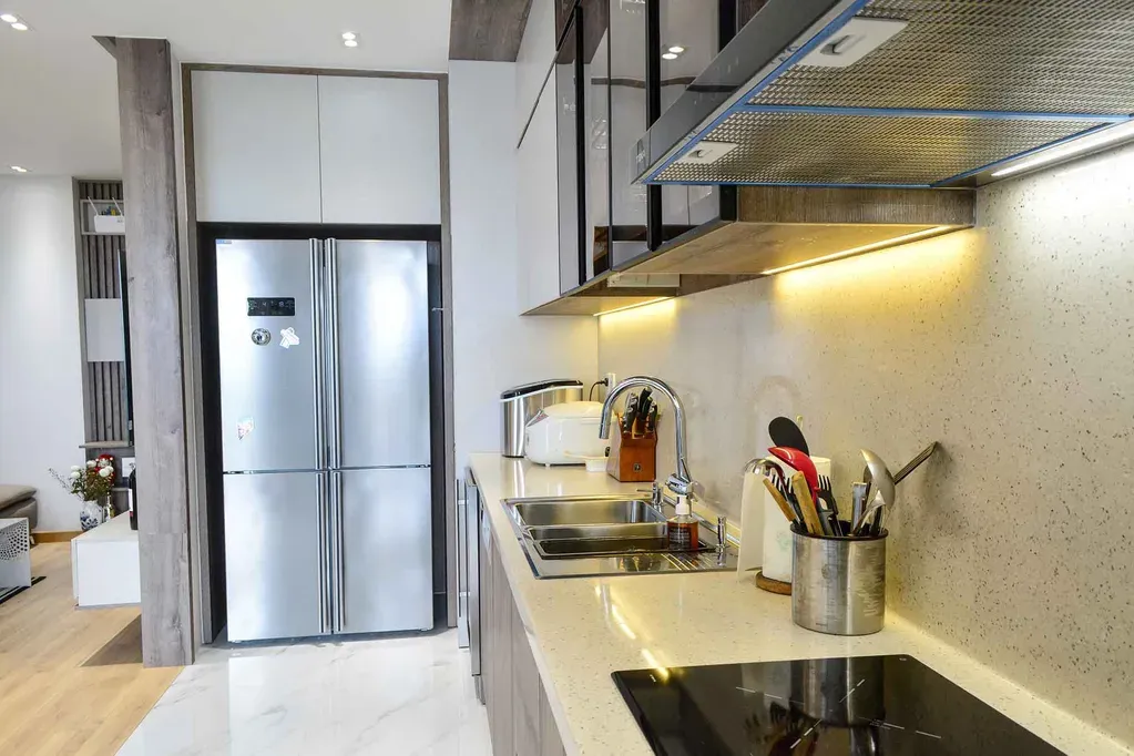 Phòng bếp - Căn hộ Kingston Phú Nhuận - Phong cách Modern | Space T
