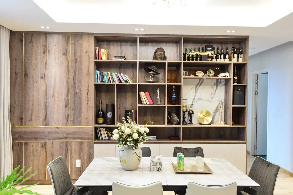 Phòng ăn - Căn hộ Kingston Phú Nhuận - Phong cách Modern | Space T