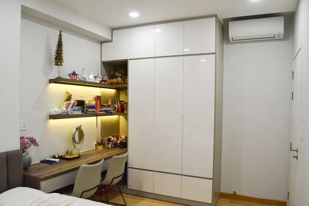 Phòng ngủ - Căn hộ Kingston Phú Nhuận - Phong cách Modern | Space T