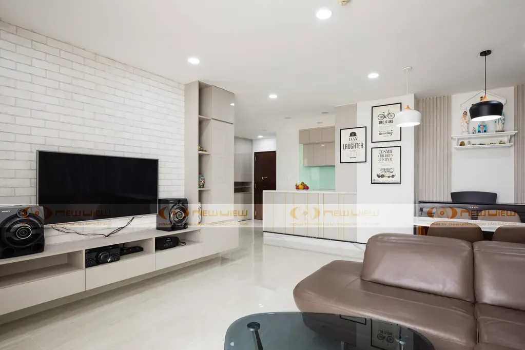 Phòng khách - Căn hộ Fico Tân Bình - Phong cách Modern | Space T