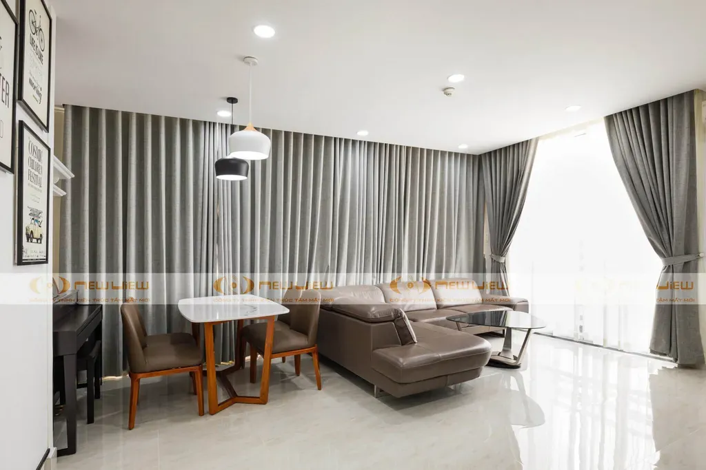 Phòng khách, Phòng ăn - Căn hộ Fico Tân Bình - Phong cách Modern | Space T