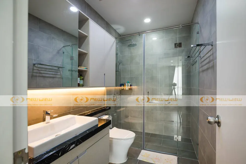Phòng tắm - Căn hộ Fico Tân Bình - Phong cách Modern | Space T