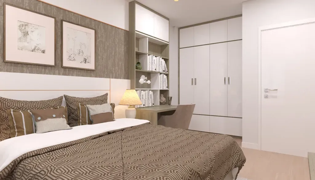 Phòng ngủ - Căn hộ Vistar Verde Quận 2 - Phong cách Scandinavian | Space T