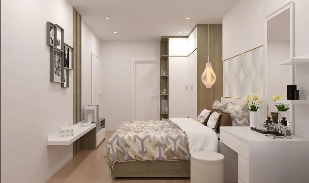 Phòng ngủ - Căn hộ Vistar Verde Quận 2 - Phong cách Scandinavian | Space T