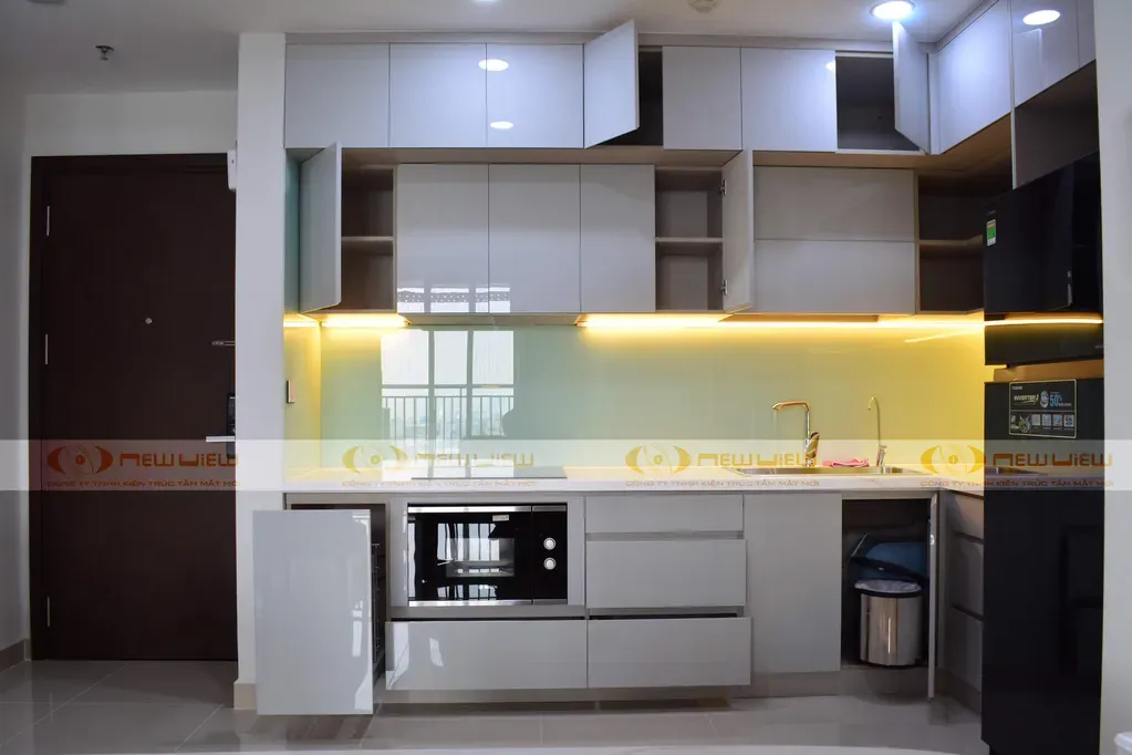 Phòng bếp - Căn hộ Botanica Tân Bình - Phong cách Modern | Space T