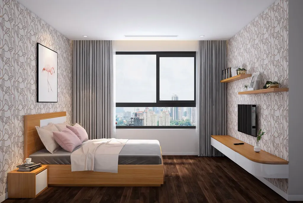 Phòng ngủ - Căn hộ Đảo Kim Cương Quận 2 - Phong cách Modern | Space T