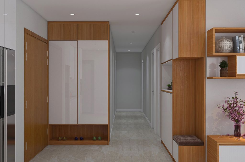 Lối vào - Căn hộ Đảo Kim Cương Quận 2 - Phong cách Modern  | Space T