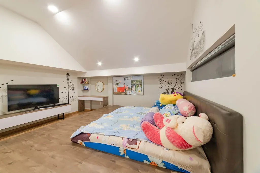 Phòng ngủ - Cải tạo nhà phố Hóc Môn - Phong cách Modern | Space T