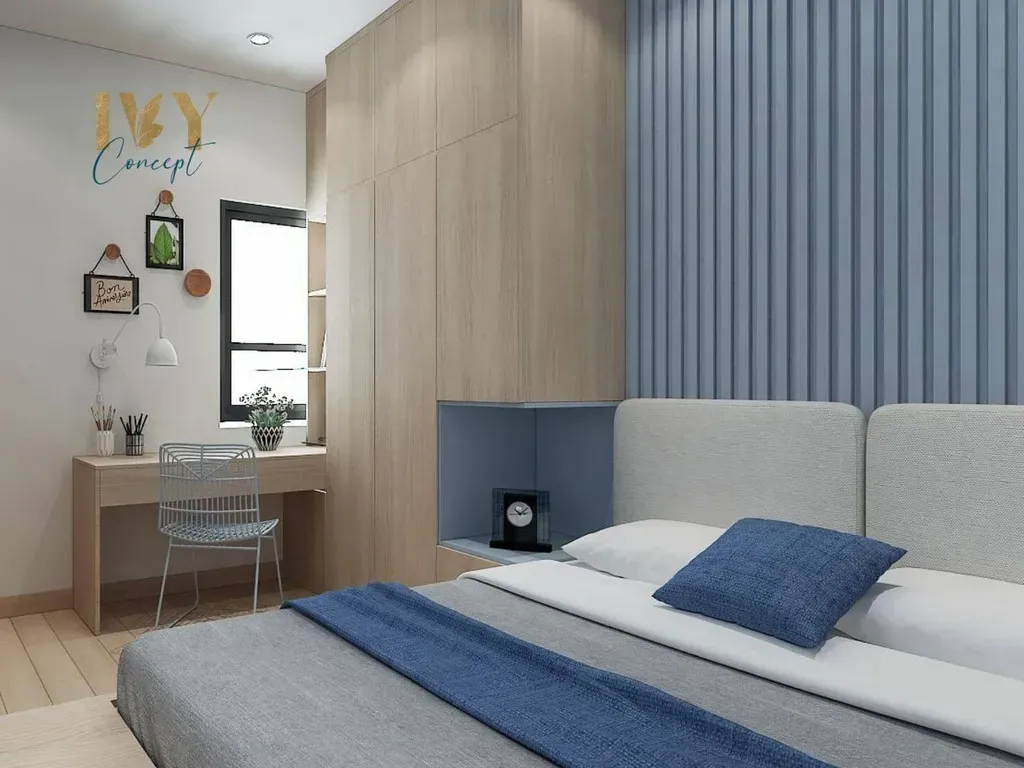 Phòng ngủ - Căn Hộ Emerald Celadon City Quận Tân Phú - Phong cách Japandi | Space T
