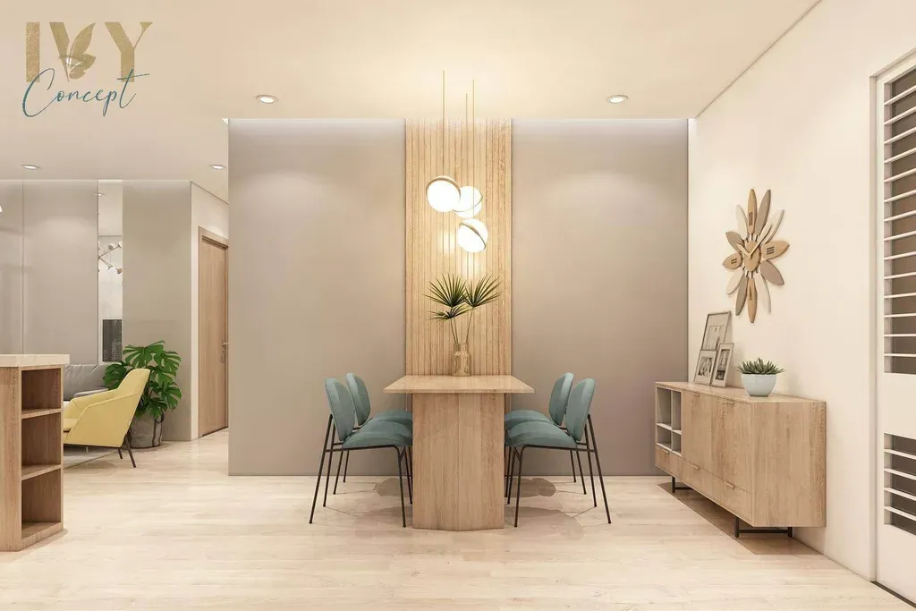Phòng ăn - Căn Hộ Chung Cư Sơn Kỳ B Tân Phú - Phong cách Modern | Space T
