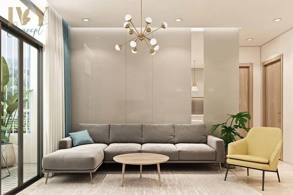 Phòng khách - Căn Hộ Chung Cư Sơn Kỳ B Tân Phú - Phong cách Modern | Space T