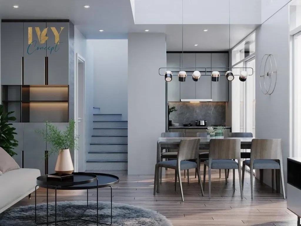 Phòng ăn - Căn hộ Ehome 1 Quận 9 - Phong cách Modern | Space T