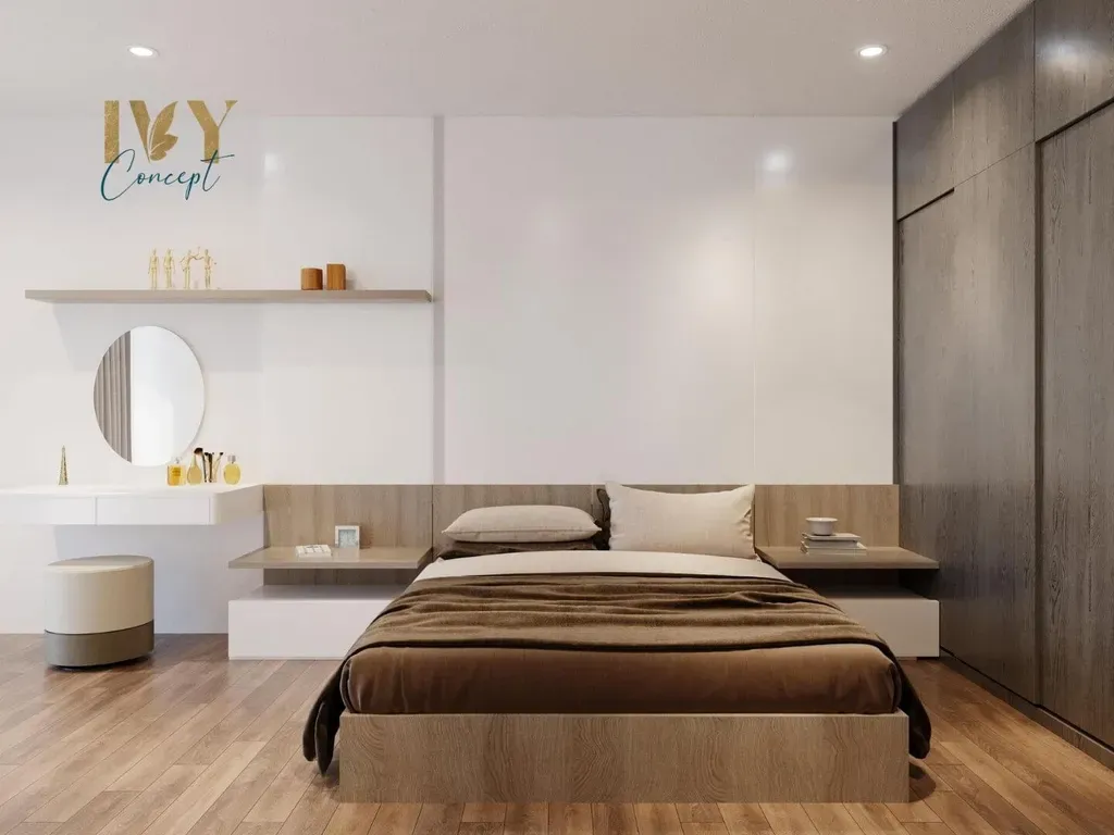 Phòng ngủ - Căn hộ Ehome 1 Quận 9 - Phong cách Modern | Space T