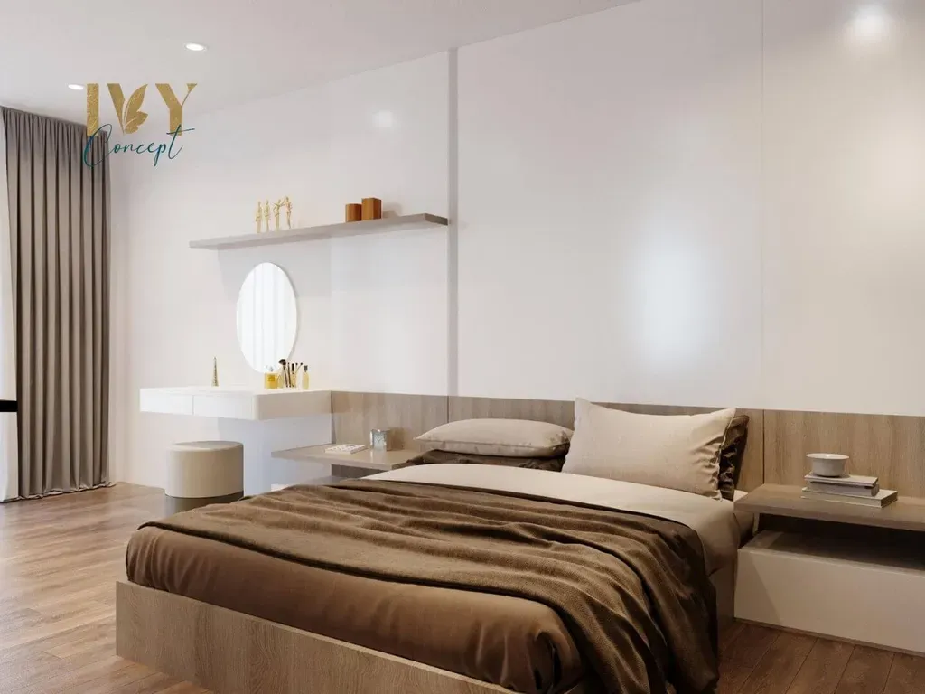 Phòng ngủ - Căn hộ Ehome 1 Quận 9 - Phong cách Modern | Space T