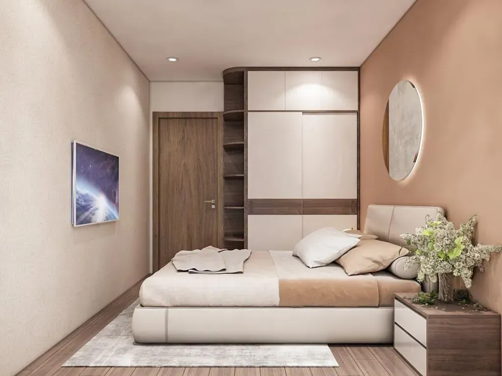 Phòng ngủ - Căn hộ Emerald Celadon Tân Phú - Phong cách Modern | Space T
