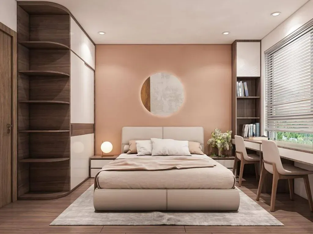 Phòng ngủ - Căn hộ Emerald Celadon Tân Phú - Phong cách Modern | Space T