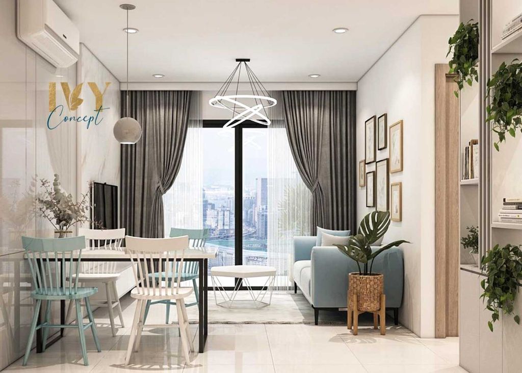 Căn hộ Vinhomes Grand Park Quận 9 (Ms Hương) - Phong cách Modern