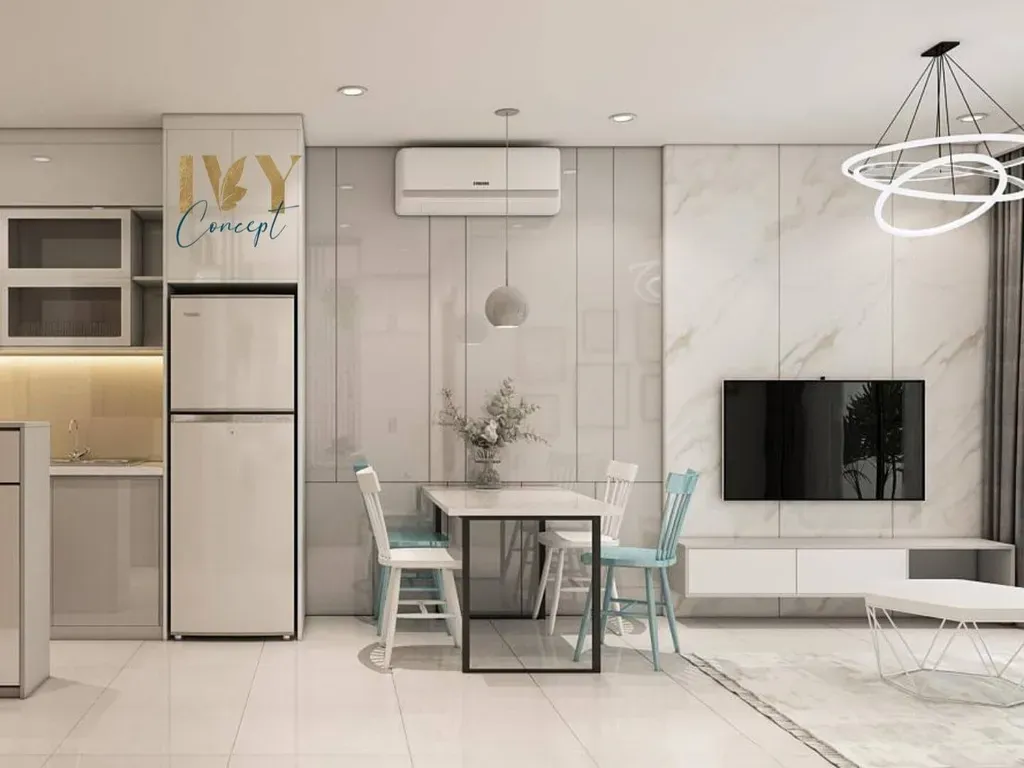 Phòng ăn - Căn hộ Vinhomes Grand Park Quận 9 (Ms Hương) - Phong cách Modern | Space T
