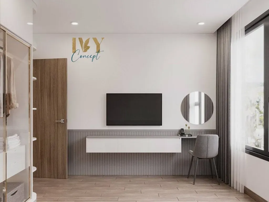 Phòng ngủ - Căn hộ Vinhomes Grand Park Quận 9 (Mr Derrick) - Phong cách Modern | Space T