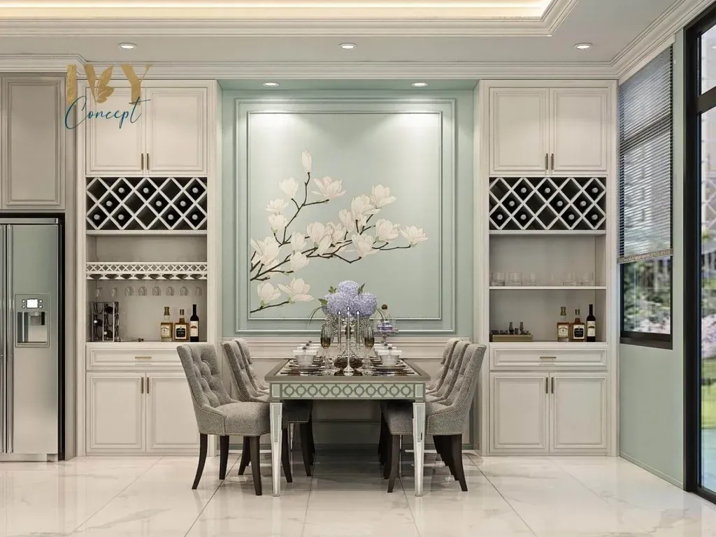 Phòng ăn - Nhà phố Phan Anh Quận Tân Phú - Phong cách Neo Classic | Space T