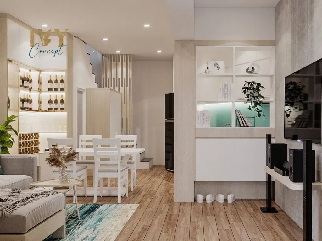 Phòng ăn - Nhà phố Quận Phú Nhuận - Phong cách Modern | Space T