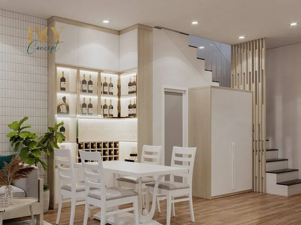 Phòng ăn - Nhà phố Quận Phú Nhuận - Phong cách Modern | Space T