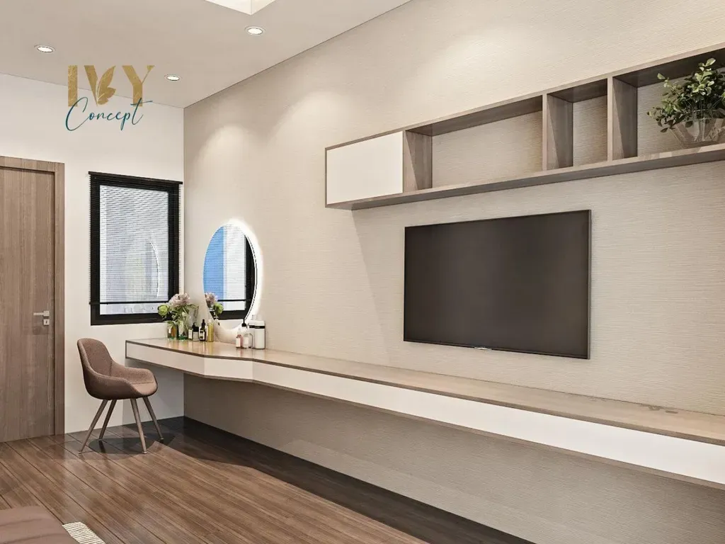 Phòng ngủ - Nhà phố Lê Quang Định Quận Phú Nhuận - Phong cách Modern | Space T