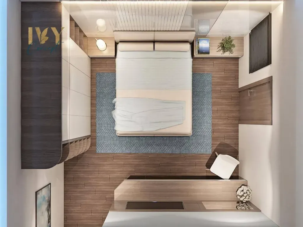 Phòng ngủ - Nhà phố Lê Quang Định Quận Phú Nhuận - Phong cách Modern | Space T