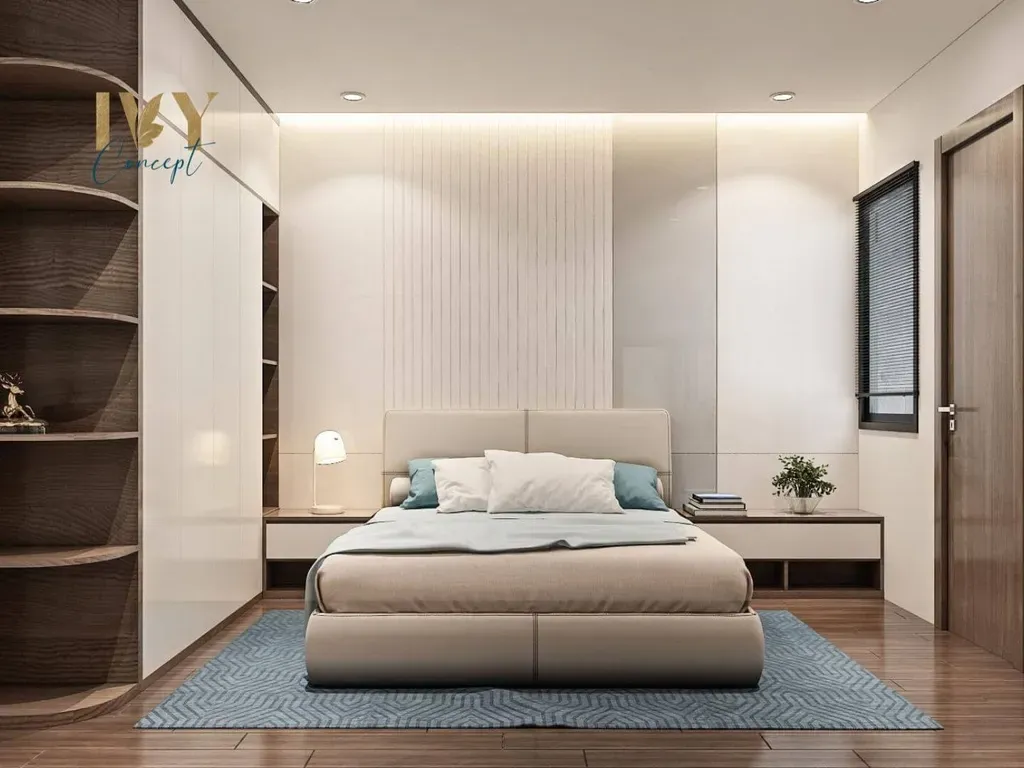 Phòng ngủ - Nhà phố Lê Quang Định Quận Phú Nhuận - Phong cách Modern | Space T