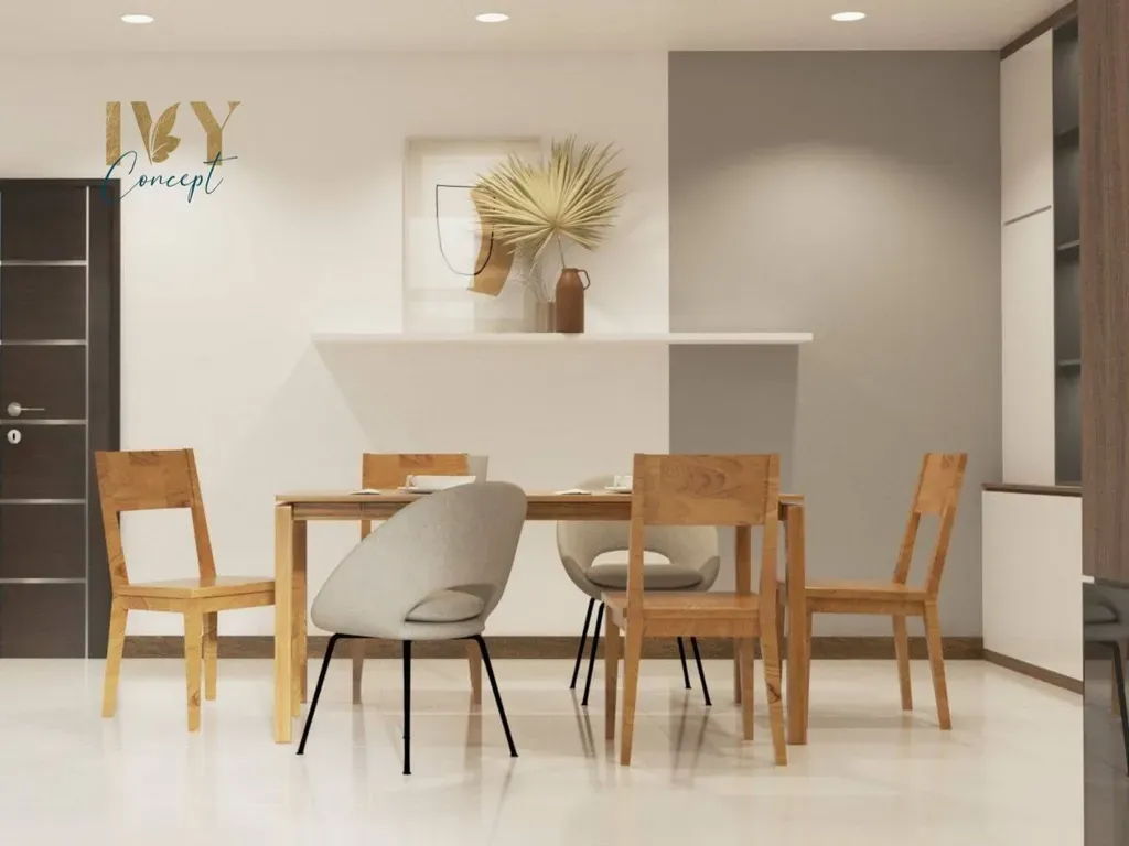 Phòng ăn - Căn hộ Petro Landmark Quận 2 150m2 (Mr Việt) - Phong cách Modern | Space T