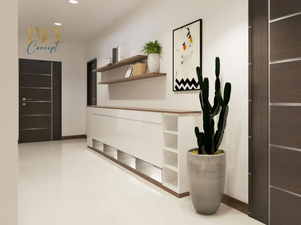 Lối vào - Căn hộ Petro Landmark Quận 2 150m2 (Mr Việt) - Phong cách Modern | Space T