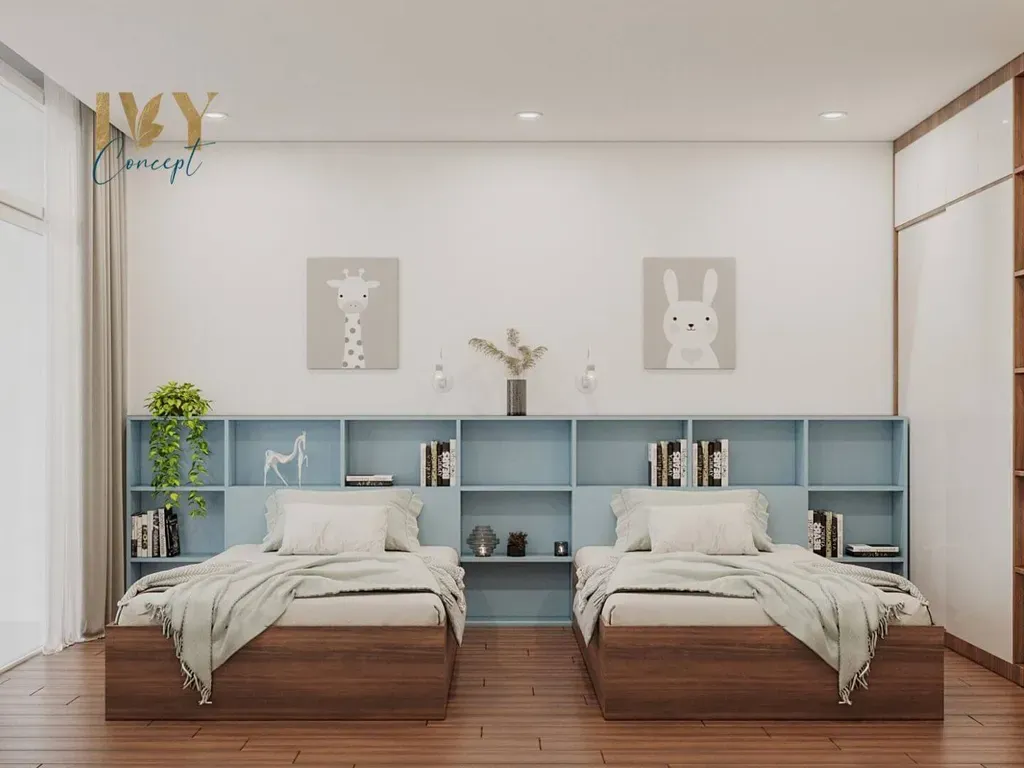 Phòng cho bé - Căn hộ Petro Landmark Quận 2 150m2 - Phong cách Modern | Space T