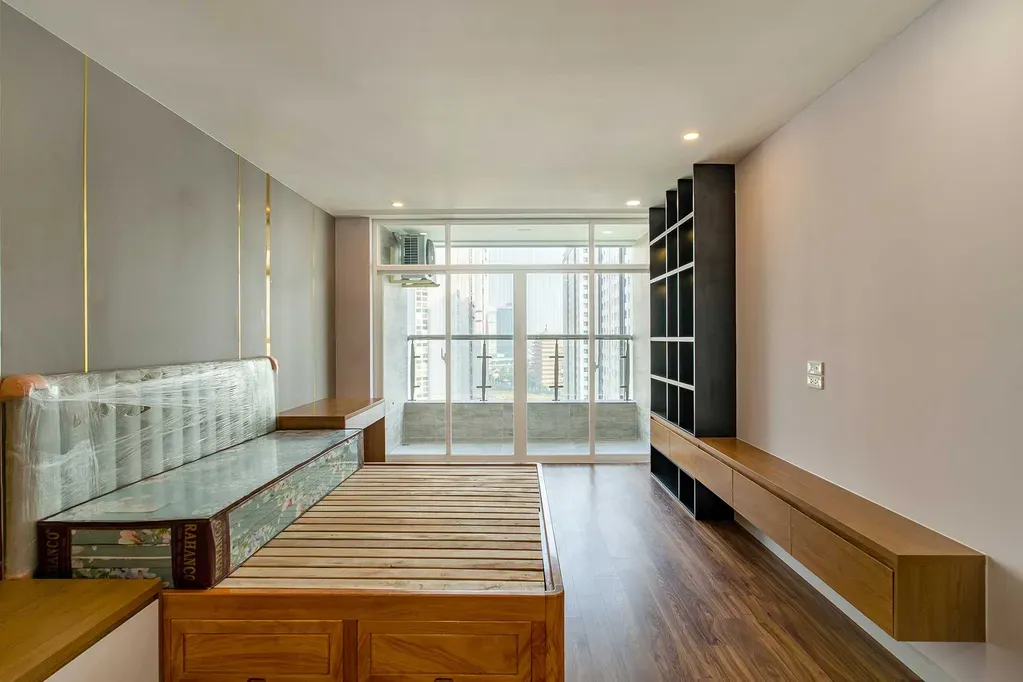 Phòng ngủ - Căn hộ Petro Landmark Quận 2 150m2 (Mr Quang) - Phong cách Modern | Space T