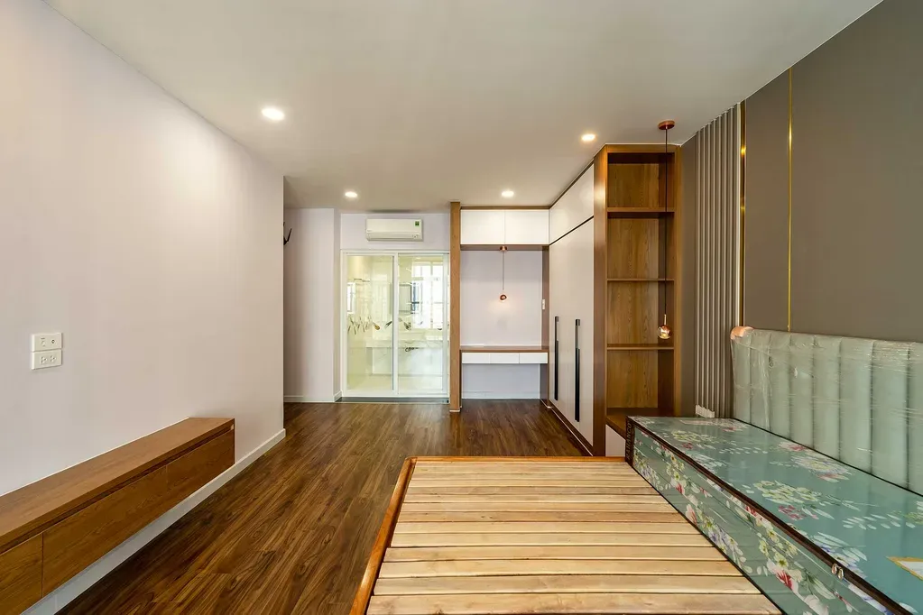 Phòng ngủ - Căn hộ Petro Landmark Quận 2 150m2 (Mr Quang) - Phong cách Modern | Space T