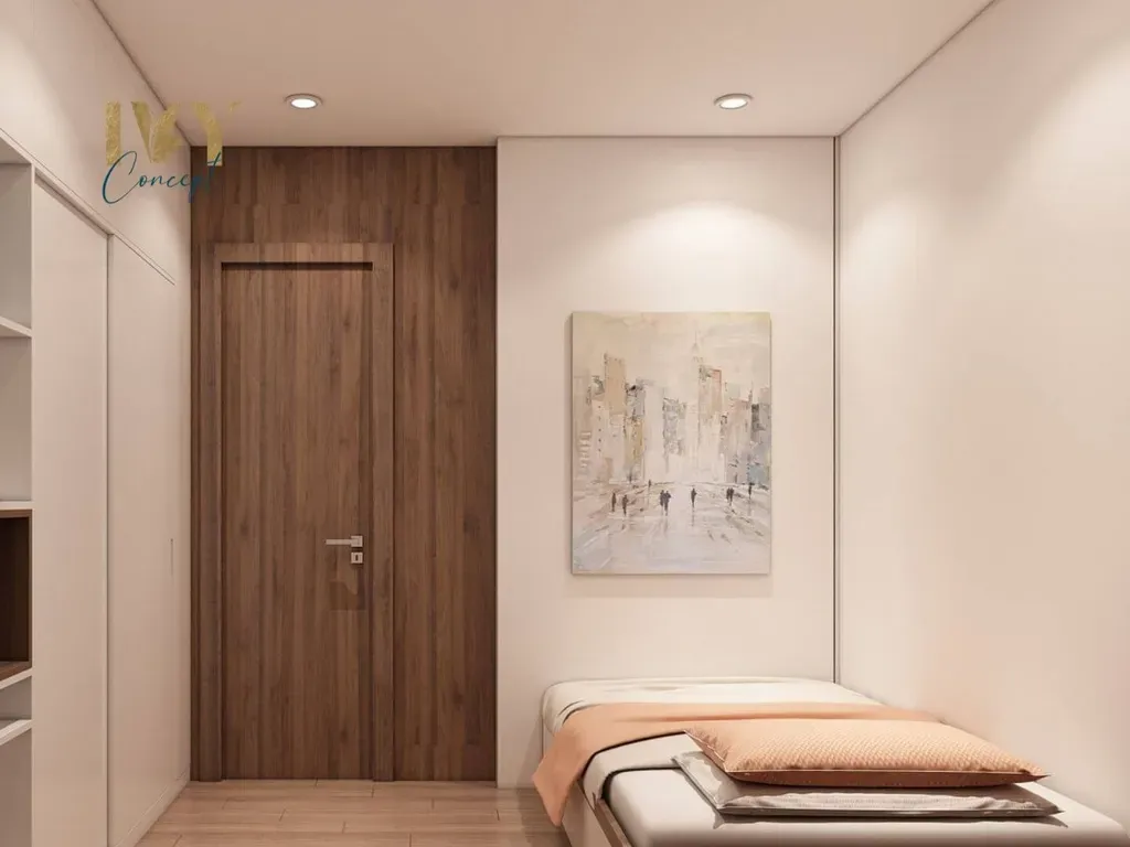 Phòng ngủ - Căn hộ Petro Landmark Quận 2 (Mr Thuận) - Phong cách Modern | Space T