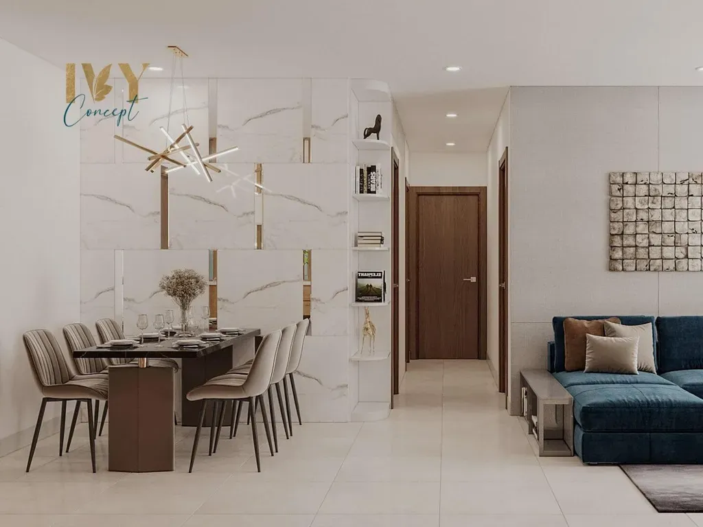 Phòng ăn - Căn hộ Petro Landmark Quận 2 - Phong cách Modern | Space T