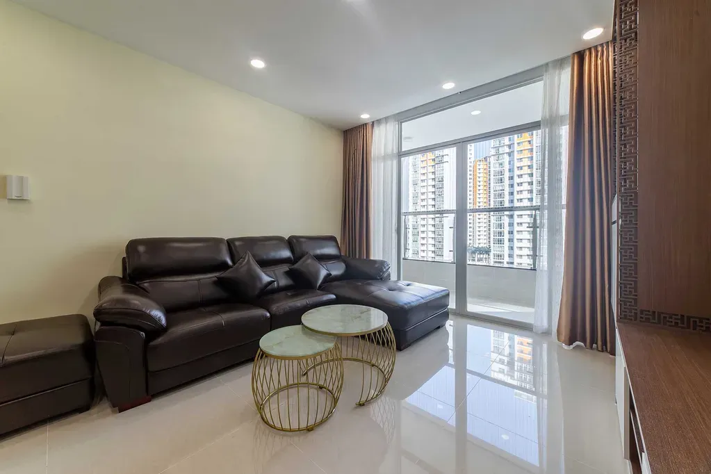 Phòng khách - Căn hộ Petro Landmark Quận 2 (Mr Đại) - Phong cách Modern | Space T