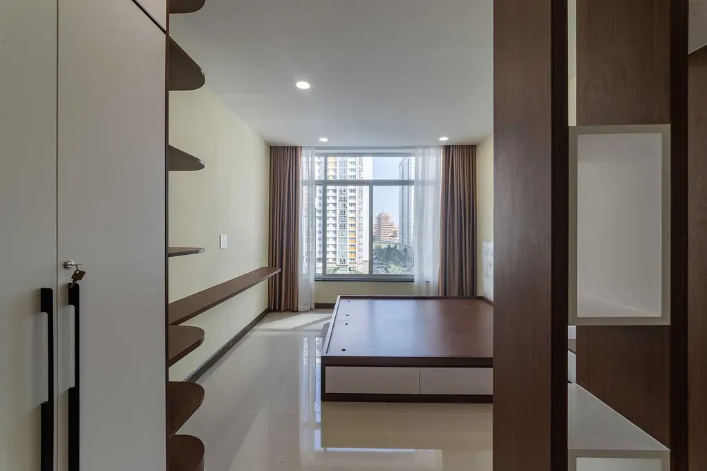 Phòng ngủ - Căn hộ Petro Landmark Quận 2 (Mr Đại) - Phong cách Modern | Space T