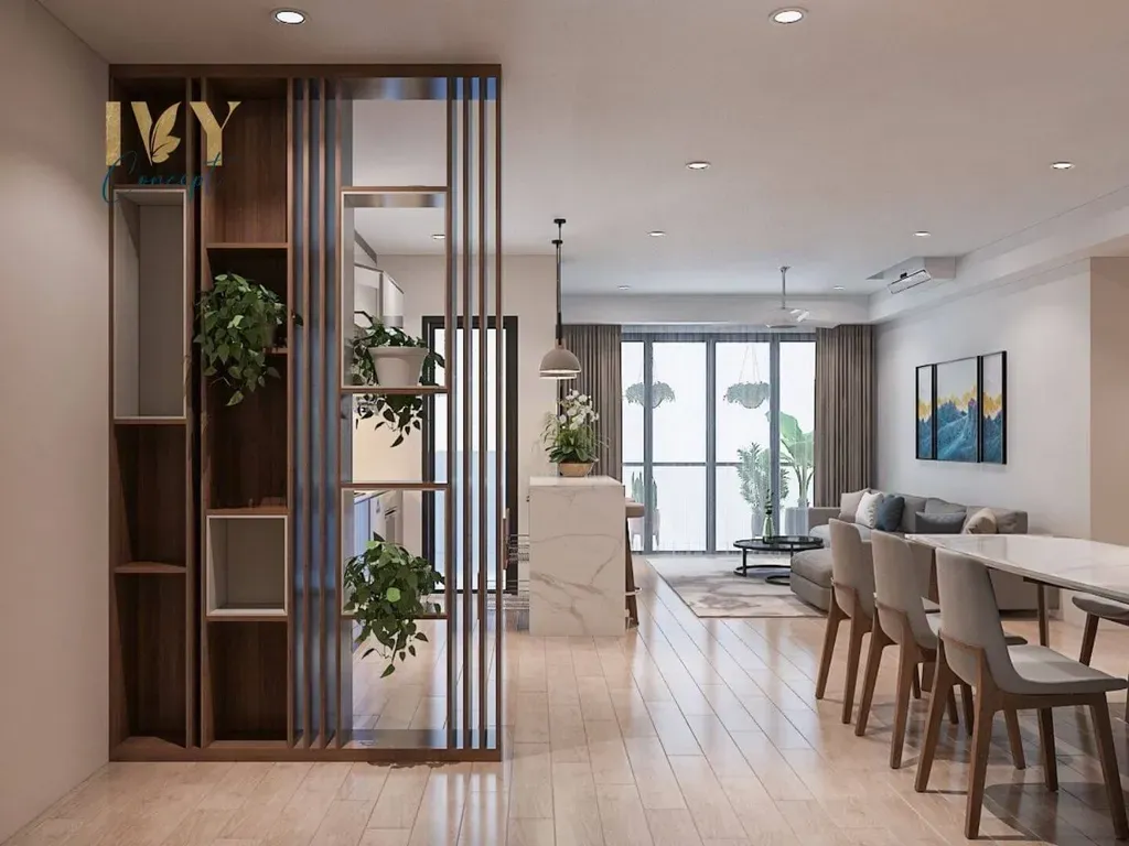 Lối vào - Căn hộ Emerald (Celadon City Tân Phú) - Phong cách Modern | Space T