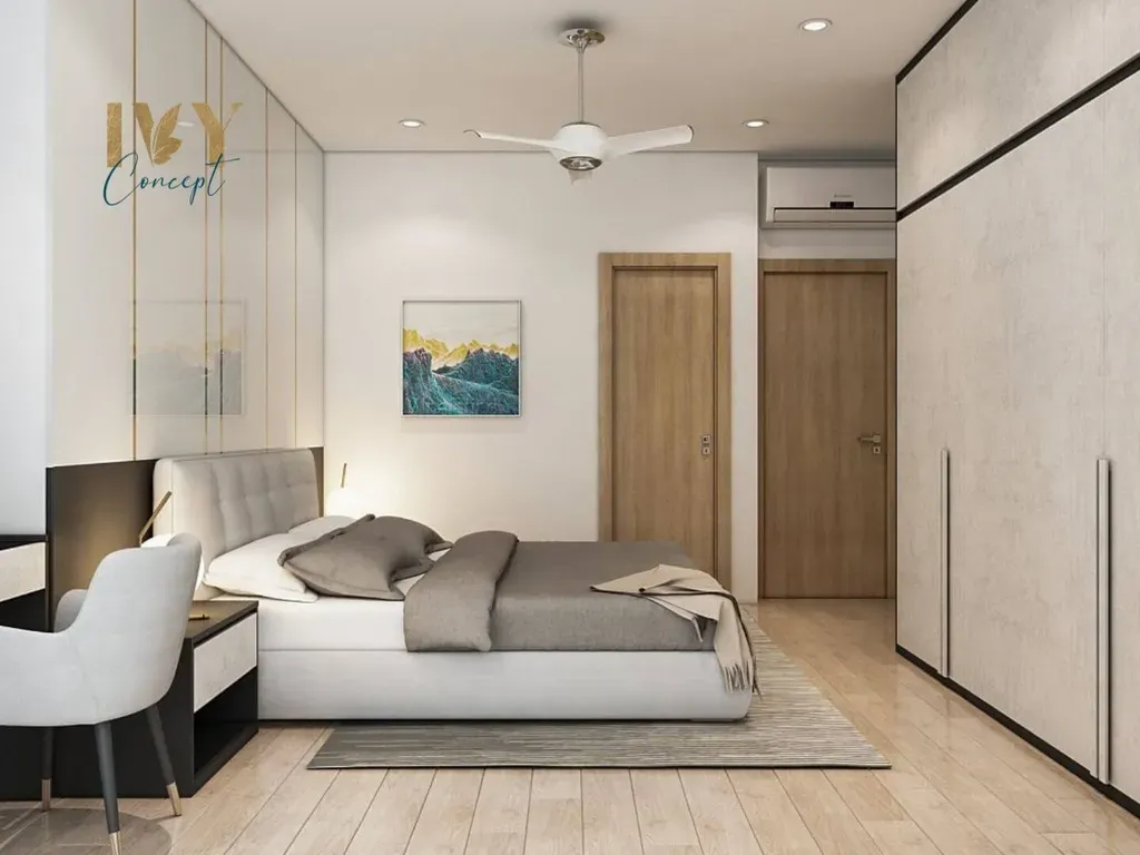 Phòng ngủ - Căn hộ Emerald (Celadon City Tân Phú) - Phong cách Modern | Space T