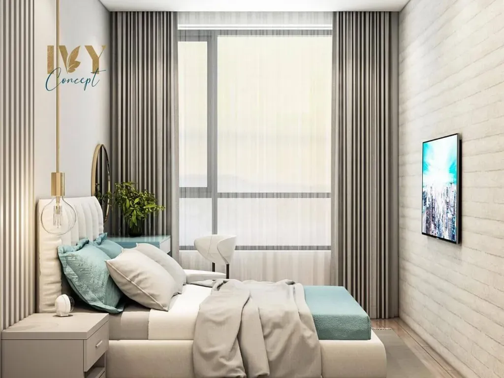 Phòng ngủ - Căn hộ Safira Khang Điền Quận 9 (Mr Tuấn) - Phong cách Modern | Space T