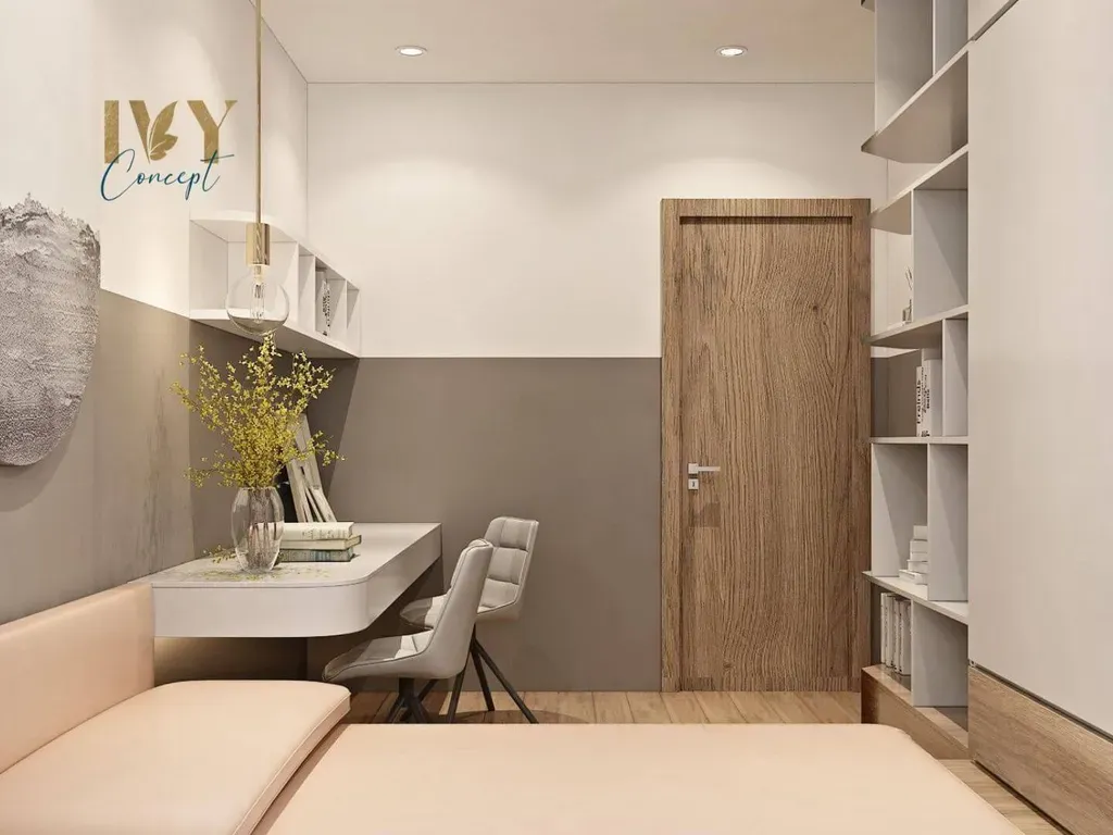 Phòng ngủ - Căn hộ Safira Khang Điền Quận 9 (Mr Hùng) - Phong cách Modern | Space T
