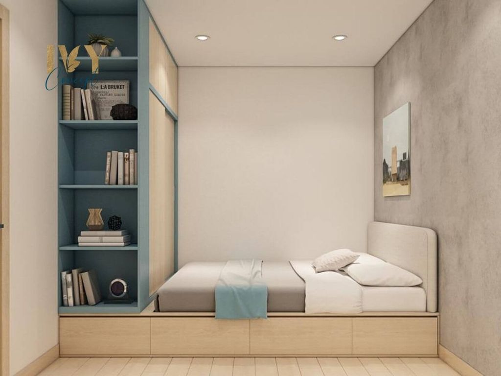 Phòng ngủ - Căn hộ Emerald Celadon City Tân Phú (Mr Đăng) - Phong cách Minimalist  | Space T