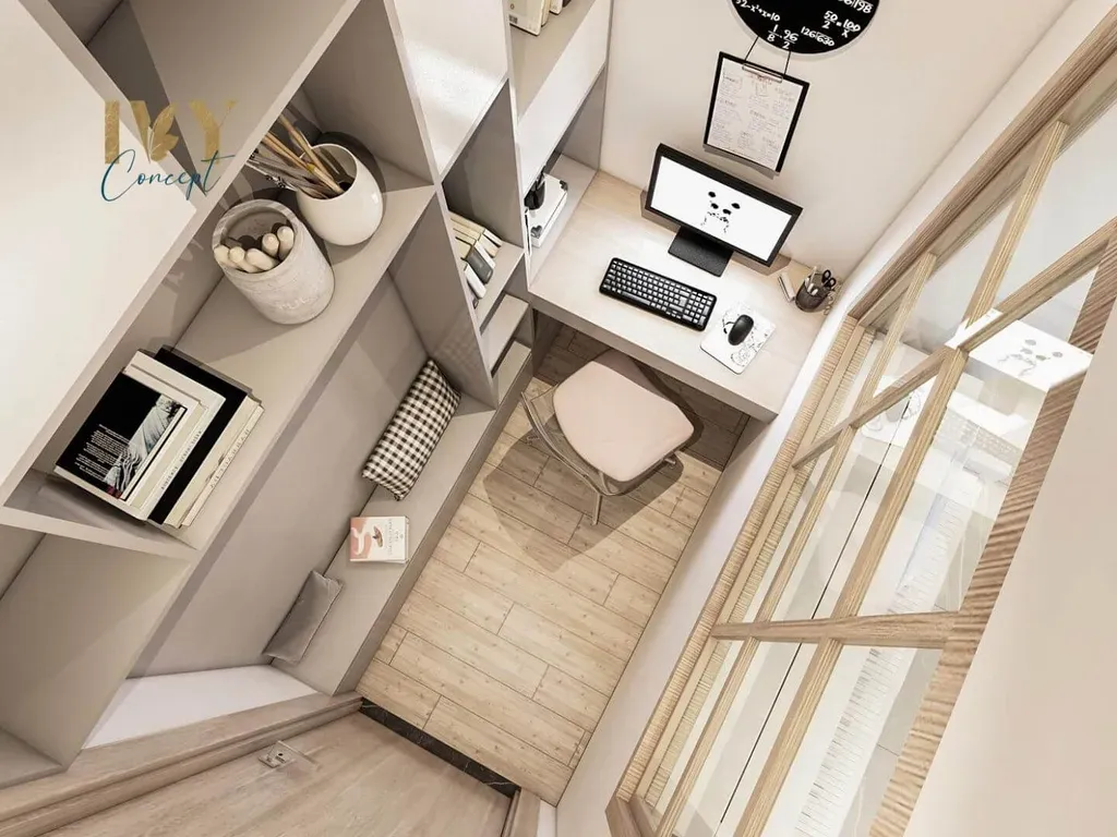 Phòng làm việc - Căn hộ Emerald Celadon City Tân Phú (Ms Hà) - Phong cách Modern | Space T
