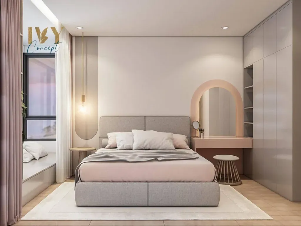 Phòng ngủ - Căn hộ Emerald Celadon City Tân Phú (Ms Hà) - Phong cách Modern | Space T