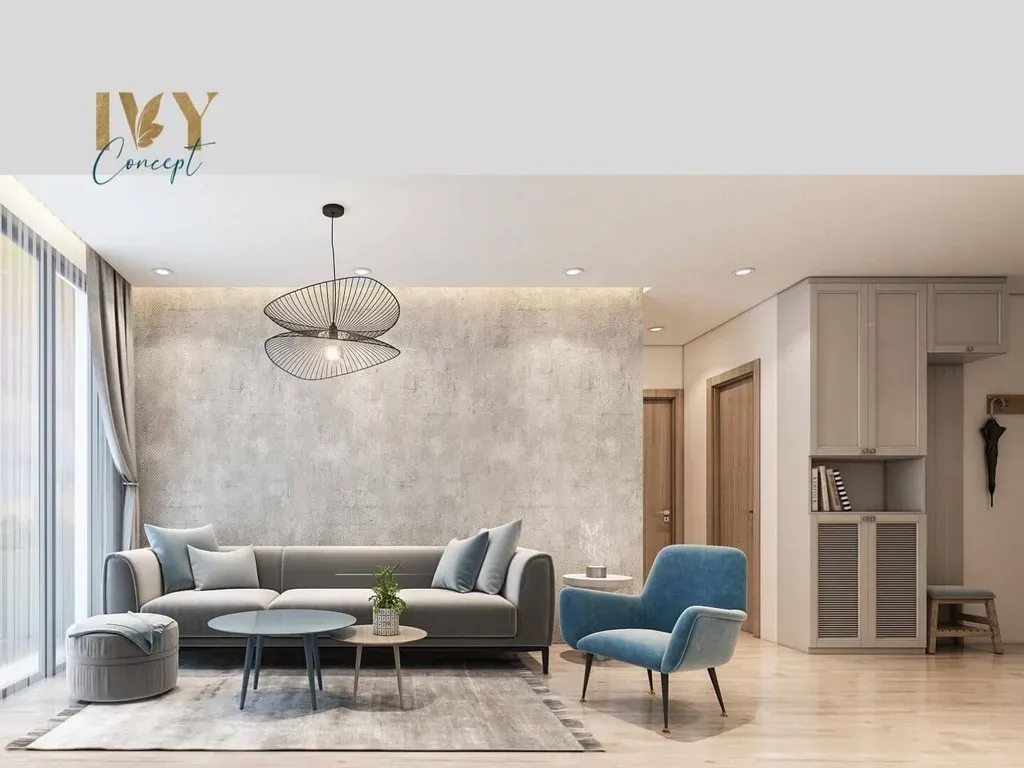 Phòng khách - Căn hộ Emerald Celadon City Tân Phú (Mr Gang) - Phong cách Modern | Space T