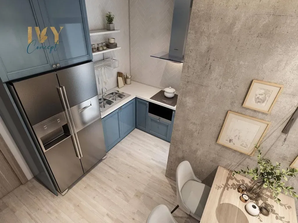 Phòng bếp - Căn hộ Emerald Celadon City Tân Phú (Mr Gang) - Phong cách Modern | Space T