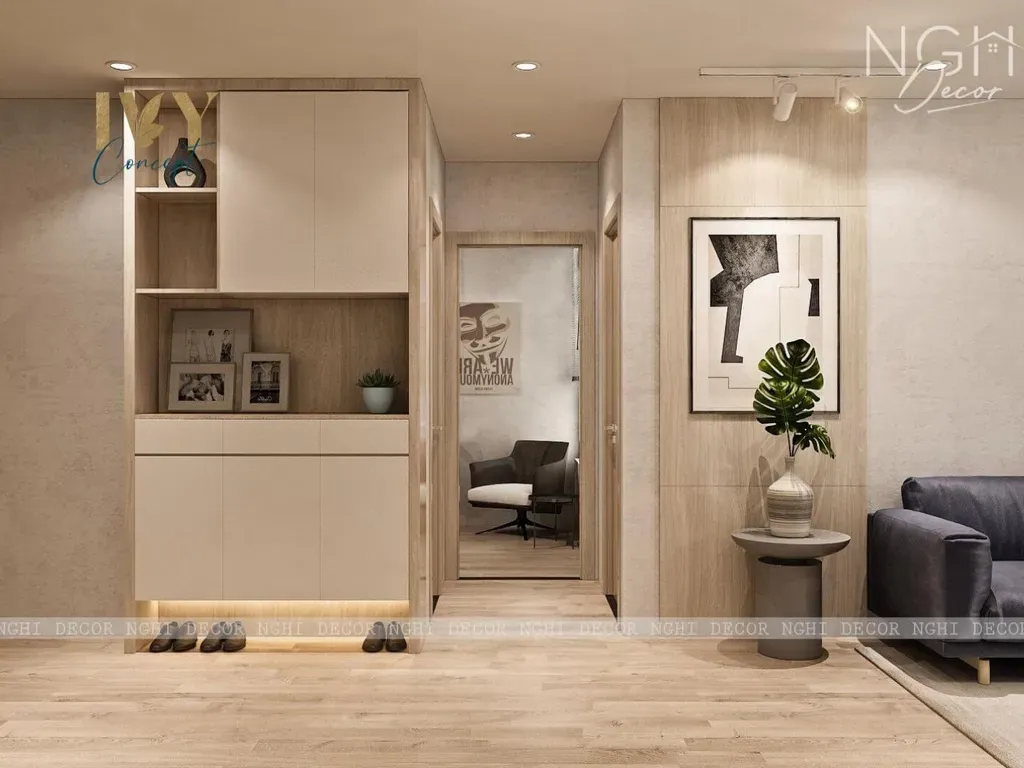 Lối vào - Căn hộ Emerald Celadon City Tân Phú (Mr Tân) - Phong cách Modern | Space T